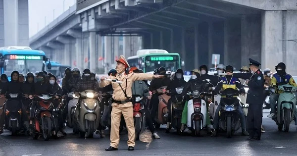 Thông báo quan trọng liên quan đến tất cả người tham gia giao thông ở Hà Nội