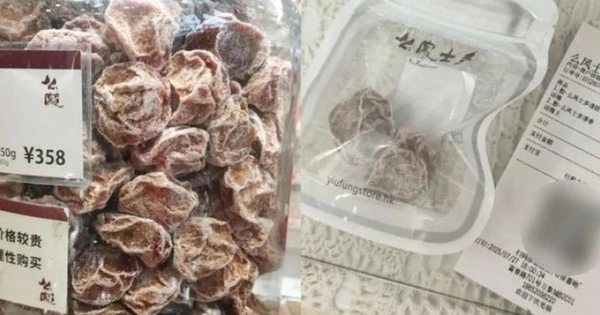 Chi gần nửa triệu cho 2 viên xí muội, không dát vàng, vì sao vẫn đắt 