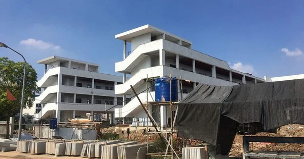 Cận cảnh 1 trong 2 trường THPT mới ở Hà Nội, sẽ thông báo tuyển sinh trong vài ngày tới: Diện tích hơn 25.000m2, được đầu tư hơn 200 tỷ