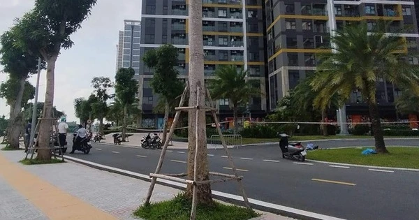 Một phụ nữ nước ngoài không mặc quần áo tử vong dưới chung cư ở TP HCM
