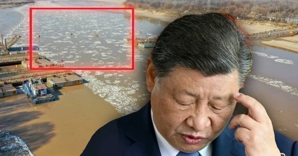 Hiện tượng bất thường xuất hiện trên sông Hoàng Hà: Hàng loạt thành phố Trung Quốc bị đe dọa