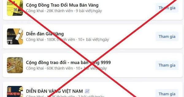 Cảnh báo thủ đoạn lừa đảo giả mạo giao dịch mua bán vàng qua mạng
