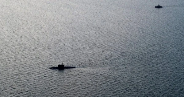 Máy bay Thụy Điển truy đuổi một tàu ngầm ở Biển Baltic