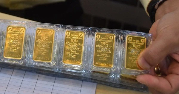 Chiều 6/5, giá vàng SJC bất ngờ đảo chiều giảm mạnh
