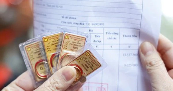 Rà soát việc lập hóa đơn bán vàng