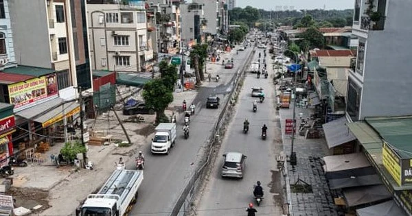 Đường hơn 2km ở Hà Nội làm gần một thập kỷ chưa xong