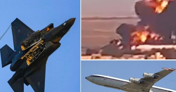 F-35 Israel tung đòn sâu chưa từng có, diệt máy bay có giá trị nhất của Iran?