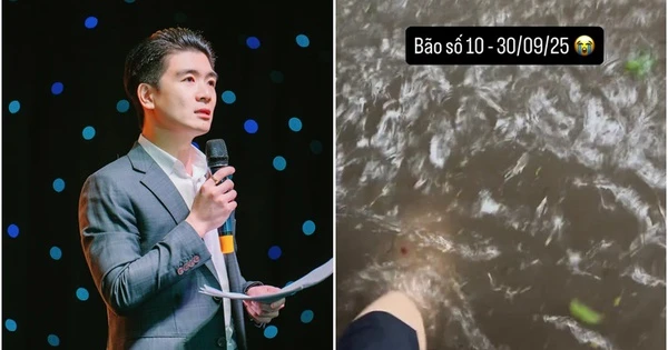 Phó tổng Đỗ Quang Vinh xắn quần lội ra ô tô trong ngày Hà Nội 