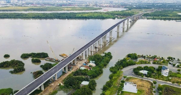 Người dân từ Tp.HCM đi Đồng Nai - Sân bay Long Thành sẽ nhanh hơn nhờ cây cầu gần 2.000 tỉ đồng chính thức thông xe vào tháng 9