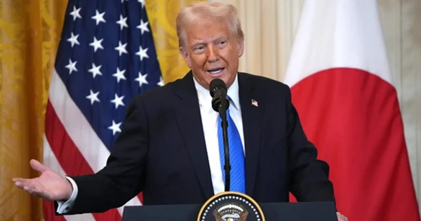 Ông Trump tuyên bố áp thuế đối ứng 15% với Nhật Bản, hài lòng với thoả thuận 'lớn nhất từ trước đến nay'