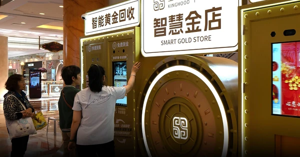 Giữa cơn sốt vàng, người dân Trung Quốc xếp hàng từ sáng đến đêm trước ATM: Chuyện gì đang xảy ra?