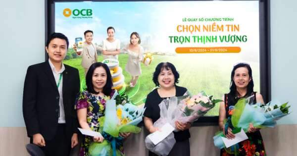 OCB công bố kết quả chương trình khuyến mại 