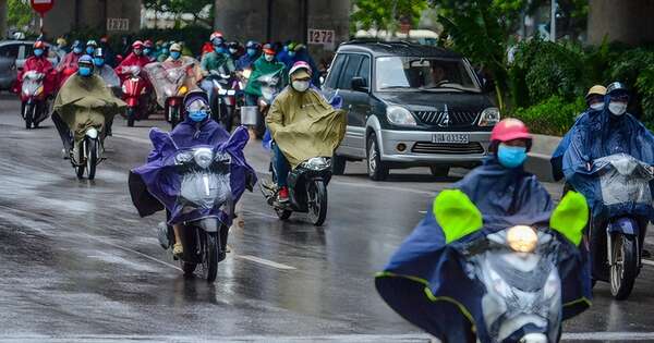 Tin gió mùa đông bắc mới nhất: Đêm nay và ngày mai, nhiều nơi mưa rất to