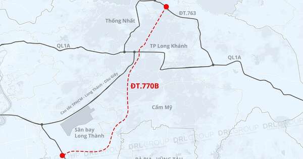 Tuyến đường hơn 8.000 tỉ đồng đi qua Định Quán, Thống Nhất, Cẩm Mỹ, Long Thành, Tp.Long Khánh (Đồng Nai) được điều chỉnh quy hoạch sử dụng đất