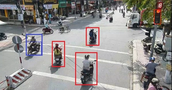 Hàng loạt xe máy vi phạm lỗi không đội mũ bảo hiểm cần nộp phạt nguội theo Nghị định 168