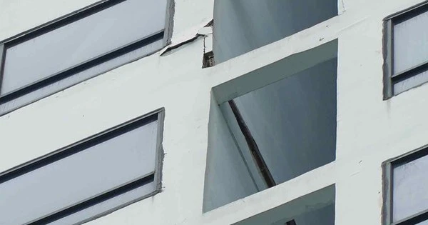 Vụ chung cư ở TP HCM xuất hiện vết nứt lớn: Đề nghị kiểm định toàn diện để đánh giá an toàn