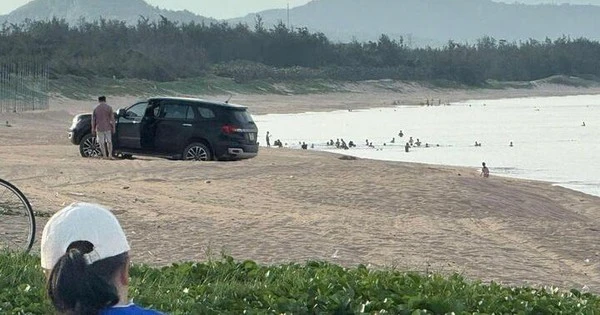 Người đàn ông lái xe xuống bãi biển Đắk Lắk bị phạt 5 triệu đồng