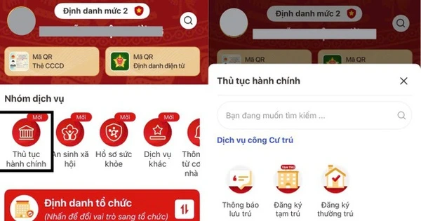 Hướng dẫn quan trọng về việc đổi thẻ căn cước trên VNeID do thay đổi đơn vị hành chính