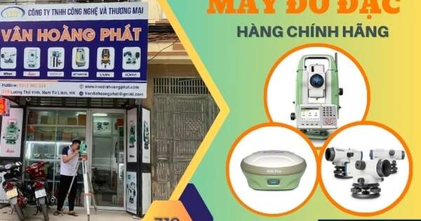 Trắc Địa Hoàng Phát – Đơn vị phân phối thiết bị đo đạc chính hãng, uy tín