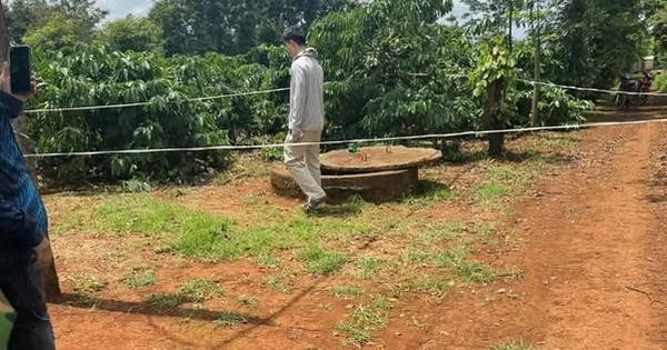 Phát hiện người đàn ông tử vong trong tư thế treo cổ dưới giếng nước