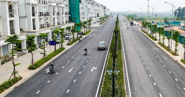 Toàn cảnh tuyến đường hơn 700 tỷ nối hai quận Hà Nội vừa được thông xe