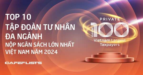 Công bố Top 10 tập đoàn tư nhân đa ngành nộp ngân sách lớn nhất Việt Nam: Nhiều điểm chung bất ngờ