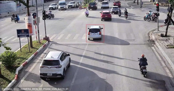 Chỉ nửa ngày thí điểm, camera AI phát hiện 1.452 xe vượt đèn đỏ trên một tuyến phố