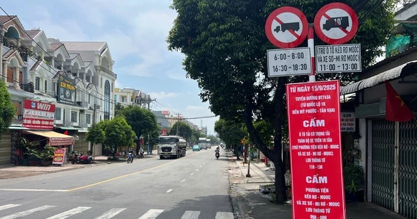 Ngày 15-9, TP HCM cấm xe tải trọng lớn chạy trên 4 đoạn, tuyến đường quan trọng trong giờ cao điểm