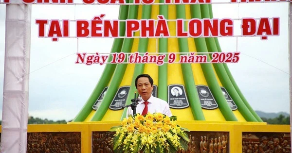 Khánh thành Khu tưởng niệm thanh niên xung phong hy sinh tại bến phà Long Đại