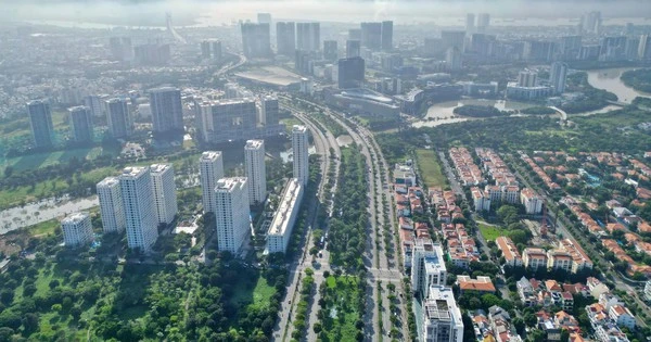 Cận cảnh vị trí xây đường trên cao, nối khu Nam Sài Gòn - sân bay Long Thành