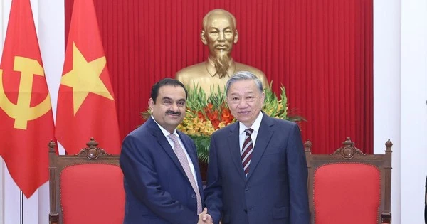Gặp Tổng Bí thư, lãnh đạo Tập đoàn hàng đầu Ấn Độ cam kết đầu tư 10 tỷ USD vào Việt Nam