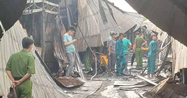 Thiệt hại hơn 20 tỷ đồng trong vụ cháy 57 ki ốt ở chợ nghi do ghen tuông