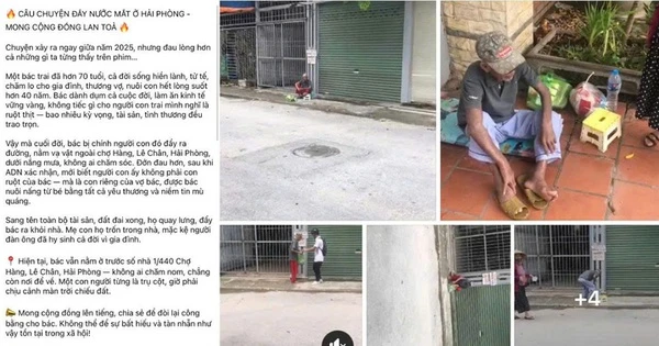 Thực hư câu chuyện cụ ông ở Hải Phòng phải sống ngoài vỉa hè vì bị vợ con đuổi