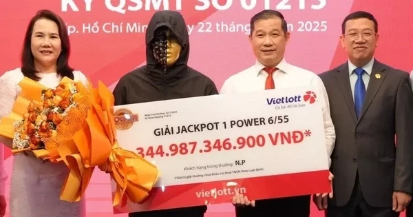 Chồng giấu vợ cả ngày khi biết tin trúng Vietlott gần 345 tỷ đồng