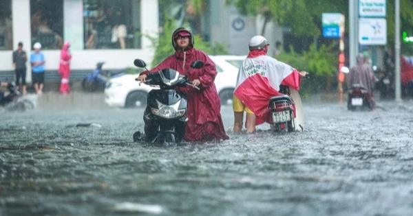 Miền Bắc sắp đón đợt mưa to đến rất to, kéo dài nhiều ngày