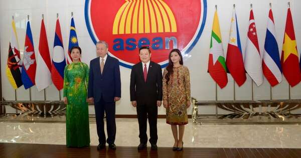 Lần đầu tiên Tổng Bí thư ĐCS Việt Nam thăm Ban Thư ký ASEAN