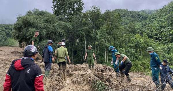 Huy động mọi nguồn lực tìm kiếm 73 người mất tích tại thôn Làng Nủ