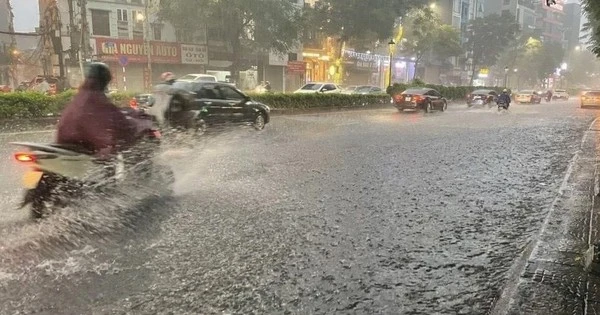 Đêm nay, miền Bắc nhiều nơi mưa to