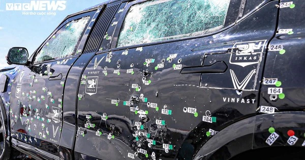 Xe Việt lần đầu đạt chuẩn VPAM VR7, thách thức 440 viên đạn và mìn nổ