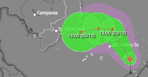Ngày mai, Biển Đông khả năng đón bão số 10