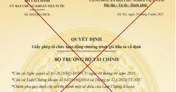 Cảnh báo văn bản giả mạo Bộ Tài chính, Ủy ban Chứng khoán Nhà nước để lừa đảo