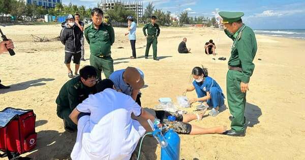 Nữ du khách bị nước cuốn tử vong khi tắm biển Nhật Lệ