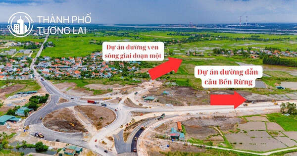 Khu vực đang xây dựng 4 tuyến đường 15.000 tỷ xung quanh một khu công nghiệp thu hút hơn 2,3 tỷ USD