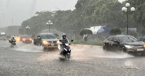Miền Bắc sắp mưa to, chấm dứt nắng nóng