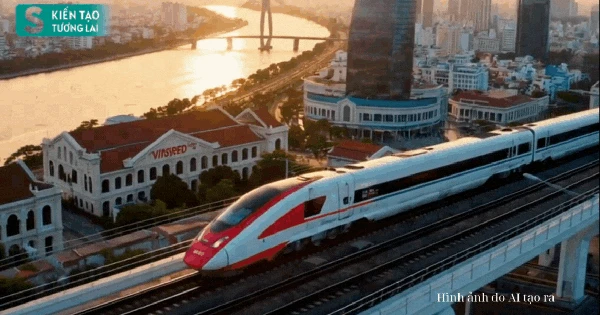 Giấc mơ ăn sáng Hà Nội, ăn trưa TP.HCM bằng tàu 350km/h sẽ thành hiện thực trong 5 năm với VinSpeed?