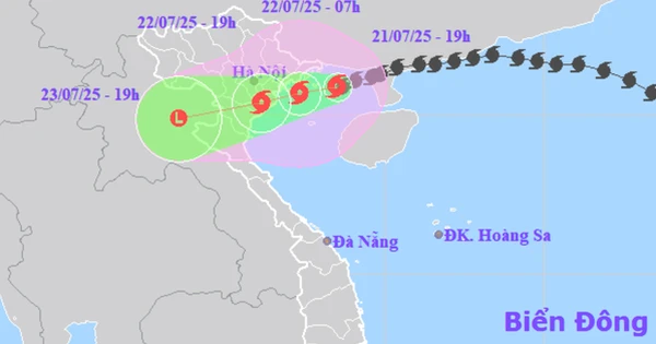 Điều nguy hiểm nếu bão số 3 Wipha di chuyển chậm và ở lâu trên Vịnh Bắc Bộ