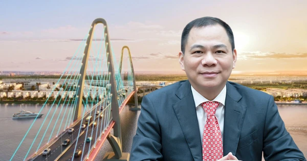 Chỉ còn 3 ngày nữa, doanh nghiệp của tỷ phú Phạm Nhật Vượng sẽ đưa vào sử dụng cây cầu 2.300 tỷ, thiết lập kỷ lục mới về tốc độ xây dựng công trình bắc qua sông Cấm