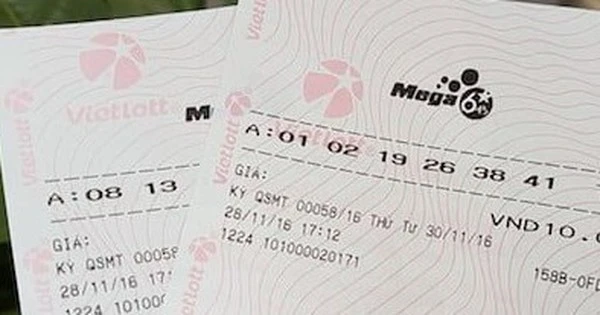 Tối nay, Jackpot 1 Vietlott 