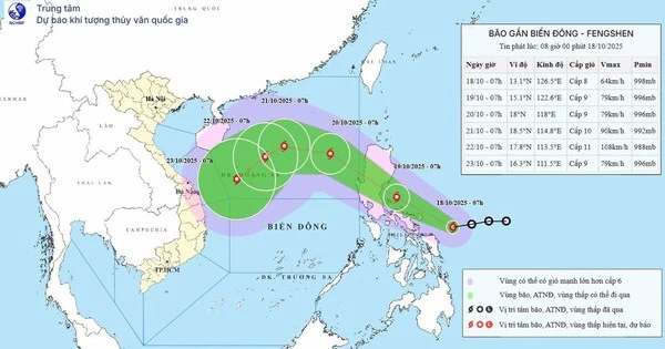 Bão số 12 sẽ gây mưa rất lớn trên đất liền nước ta nếu trường hợp này xảy ra