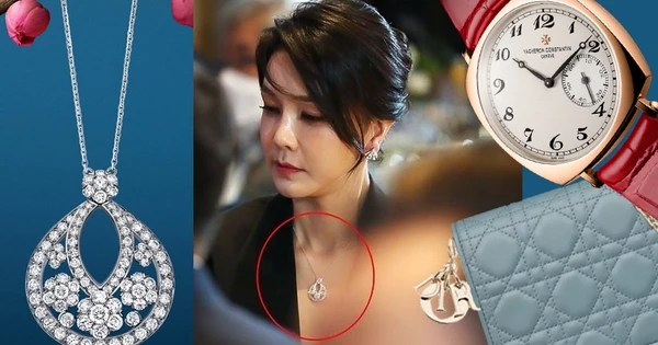 Vòng cổ kim cương, đồng hồ tiền tỷ và 